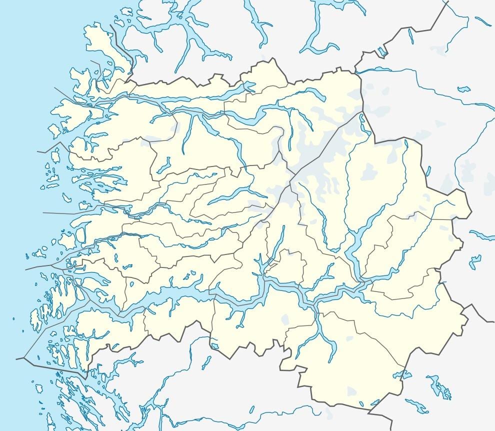 Carte des antiquités de la Norvège