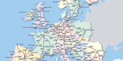 Carte de eurail Norvège