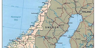 Carte de conduite de la Norvège